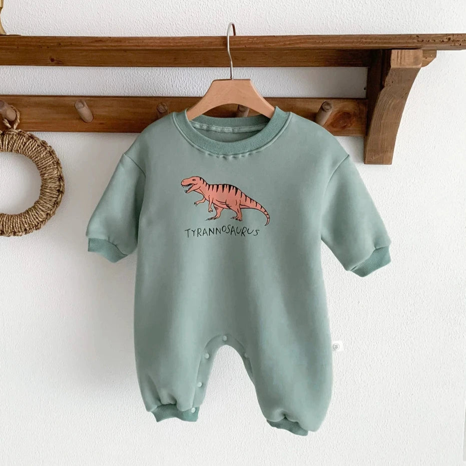 Baby Dinosaur Animal Onesie Romper in T-Rex