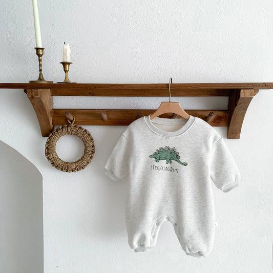 Baby Dinosaur Animal Onesie Romper in Stegosaurus