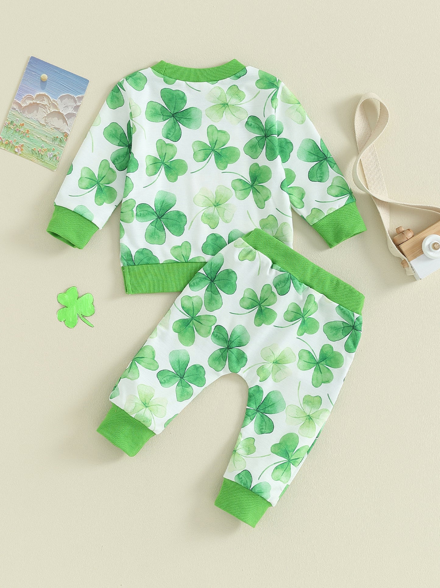 Baby 2 Piece Sweats in Clover