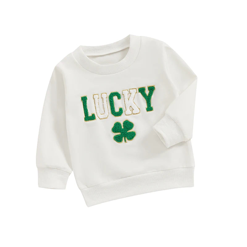 Baby Sweatshirt in Lucky Babe