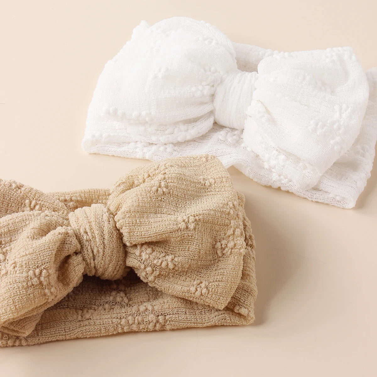 Baby Mesh Bow Headbands Top Knot