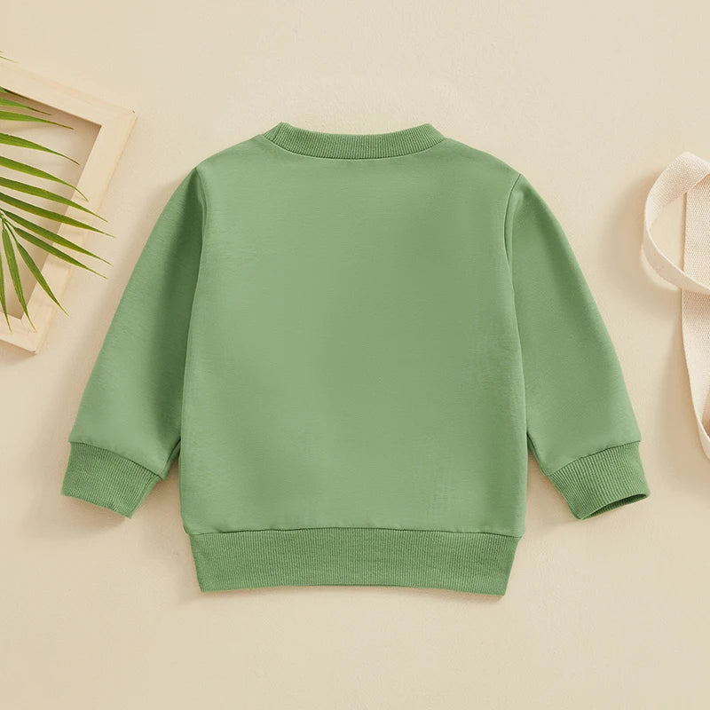 Baby Sweatshirt in Lucky Babe