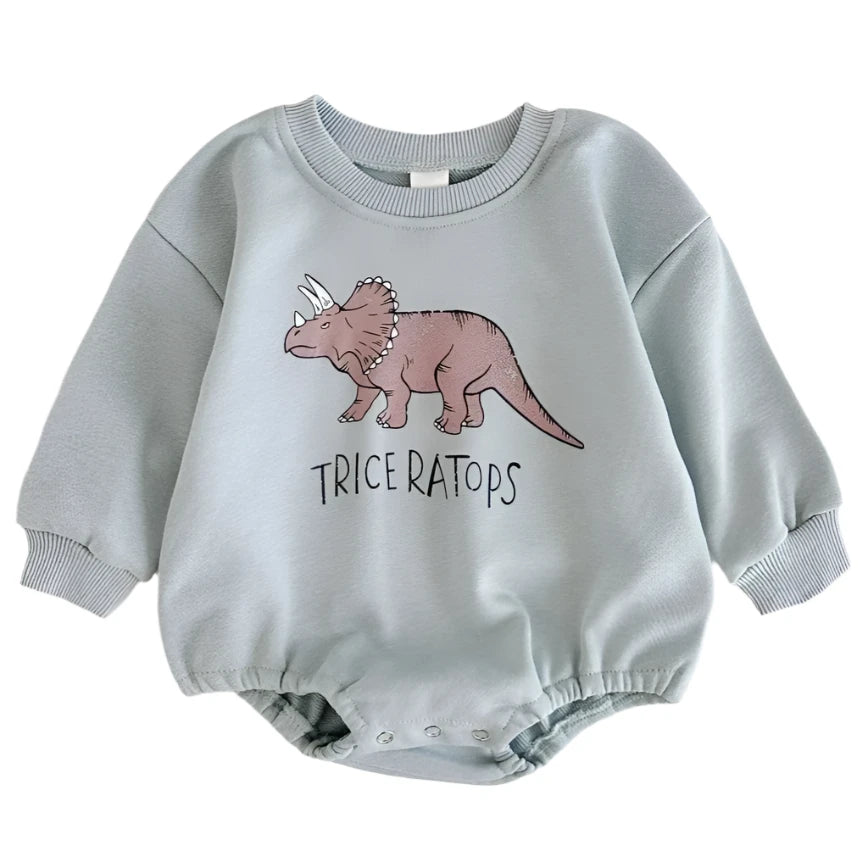 Baby Stegosaurus Sweatshirt Onesie Sweater Bodysuit