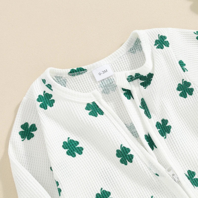 Baby Shamrock Romper