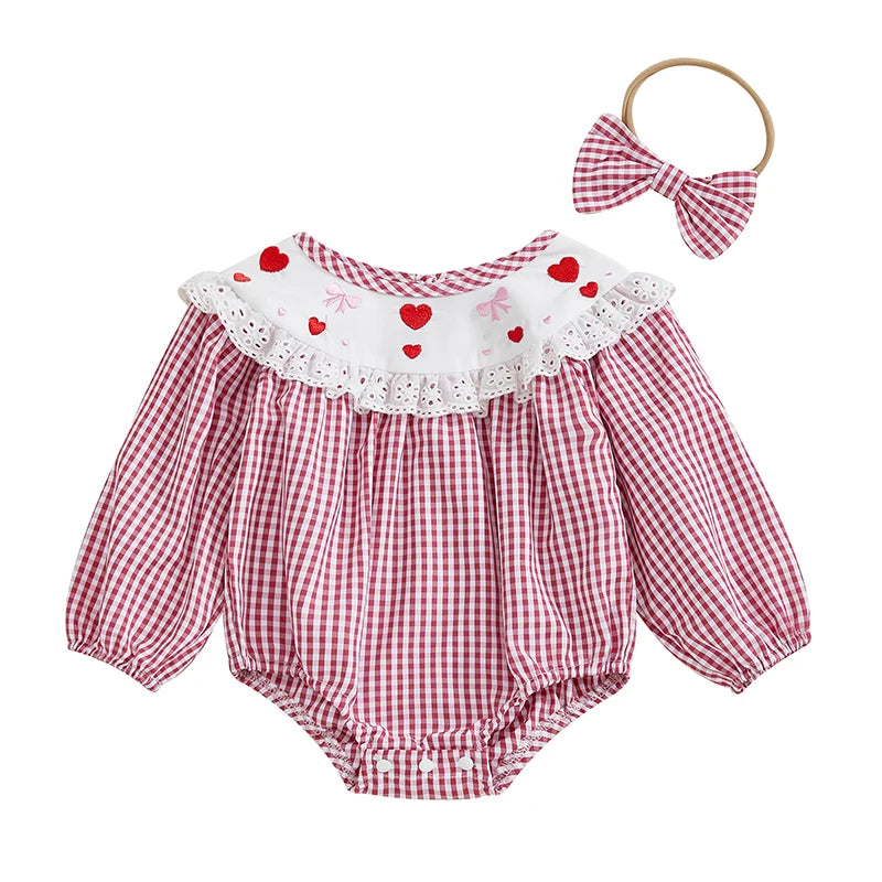 Baby Valentine Sweet Lace Bodysuit