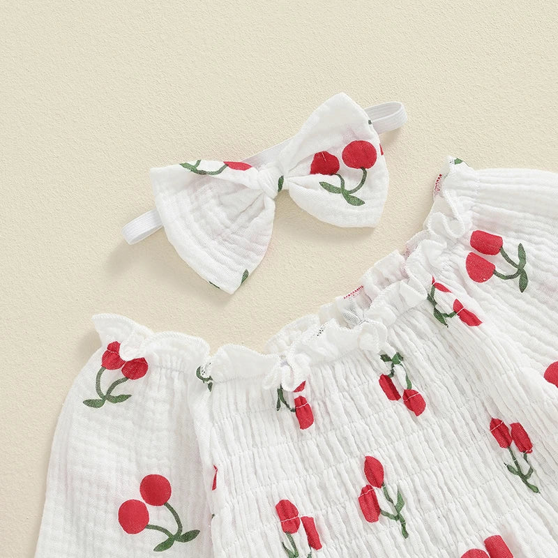 Baby Sweetheart Red and White Onesie Bodysuit