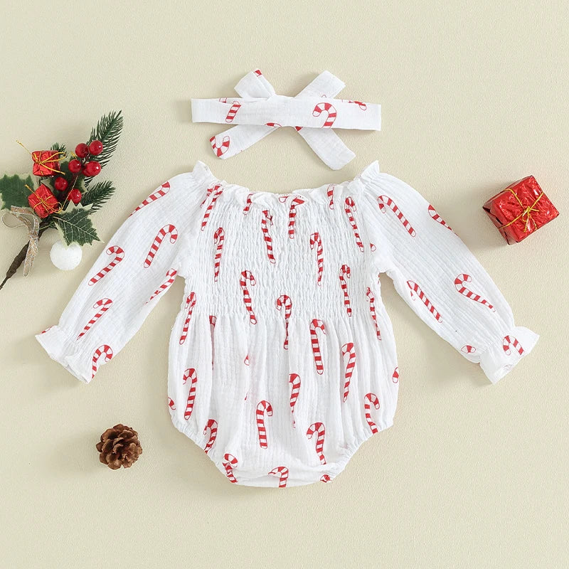 Baby Sweetheart Red and White Onesie Bodysuit