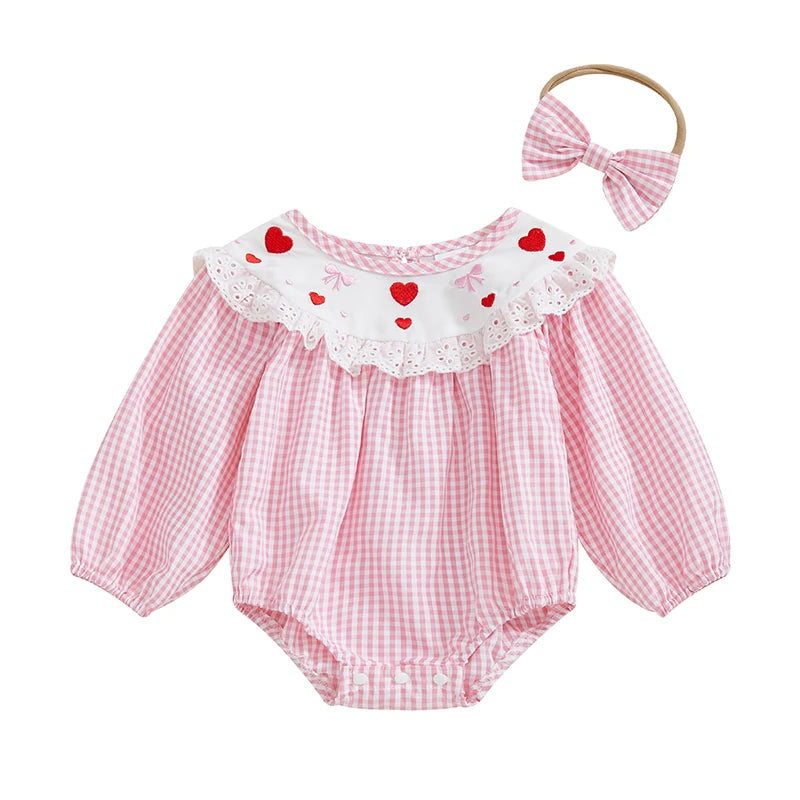 Baby Valentine Sweet Lace Bodysuit