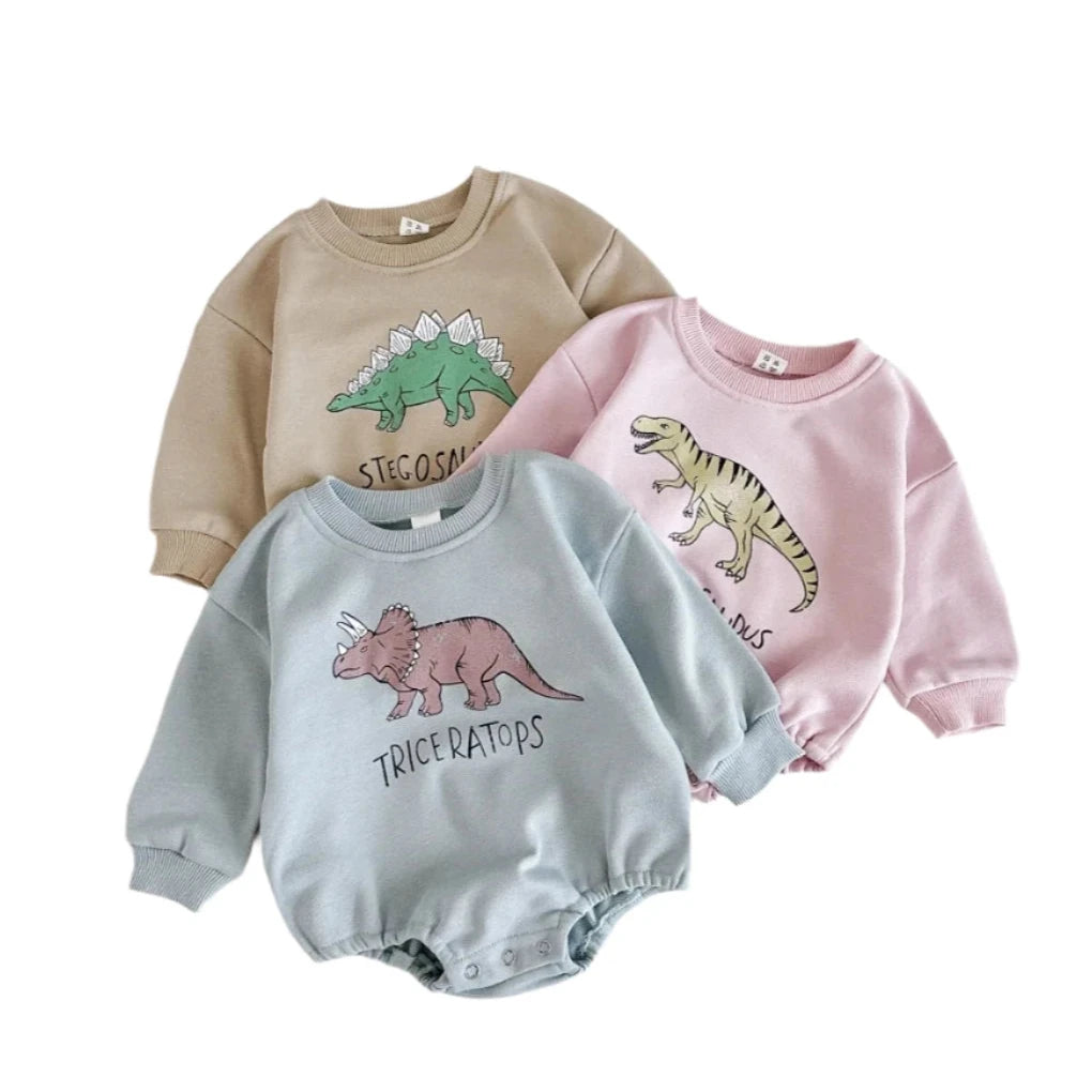 Baby Stegosaurus Sweatshirt Onesie Sweater Bodysuit