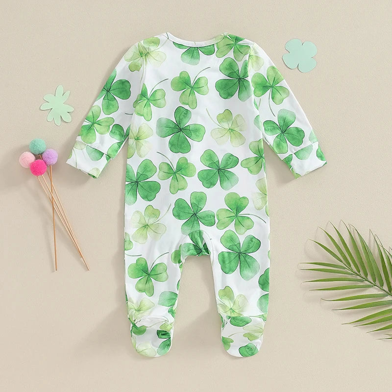 Baby Pajamas in Clover