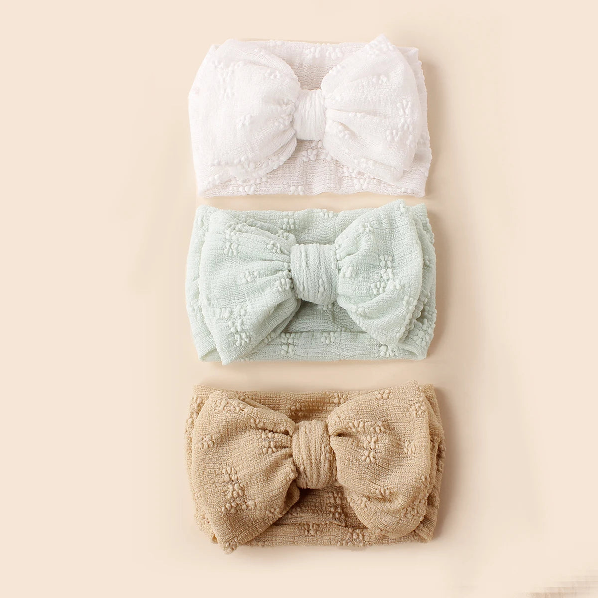 Baby Mesh Bow Headbands Top Knot