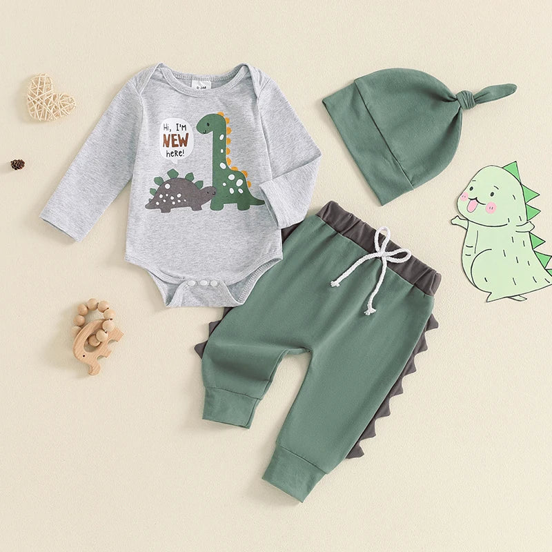 Baby 2 Piece in Dinosaur Friends