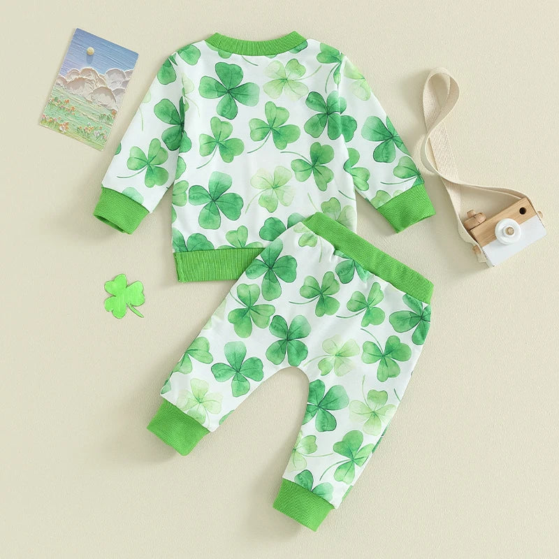 Baby 2 Piece Sweats in Clover