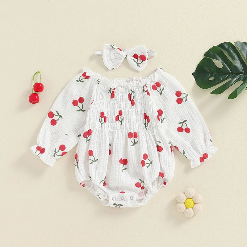 Baby Sweetheart Red and White Onesie Bodysuit