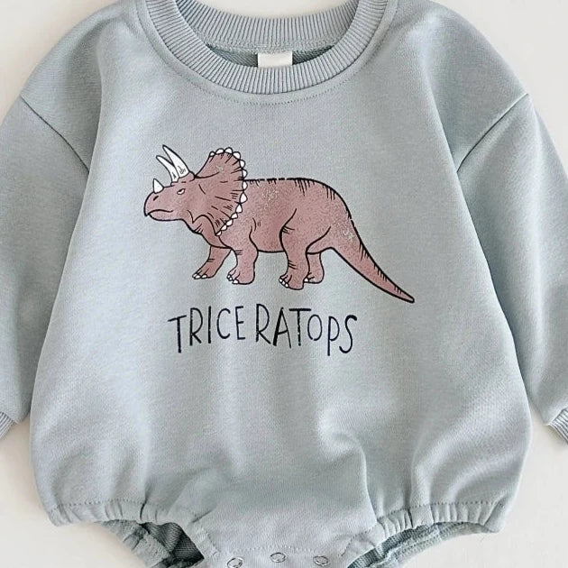 Baby Stegosaurus Sweatshirt Onesie Sweater Bodysuit