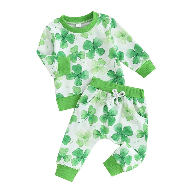 Baby 2 Piece Sweats in Clover