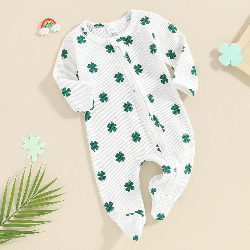 Baby Shamrock Romper