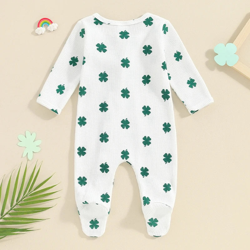 Baby Shamrock Romper