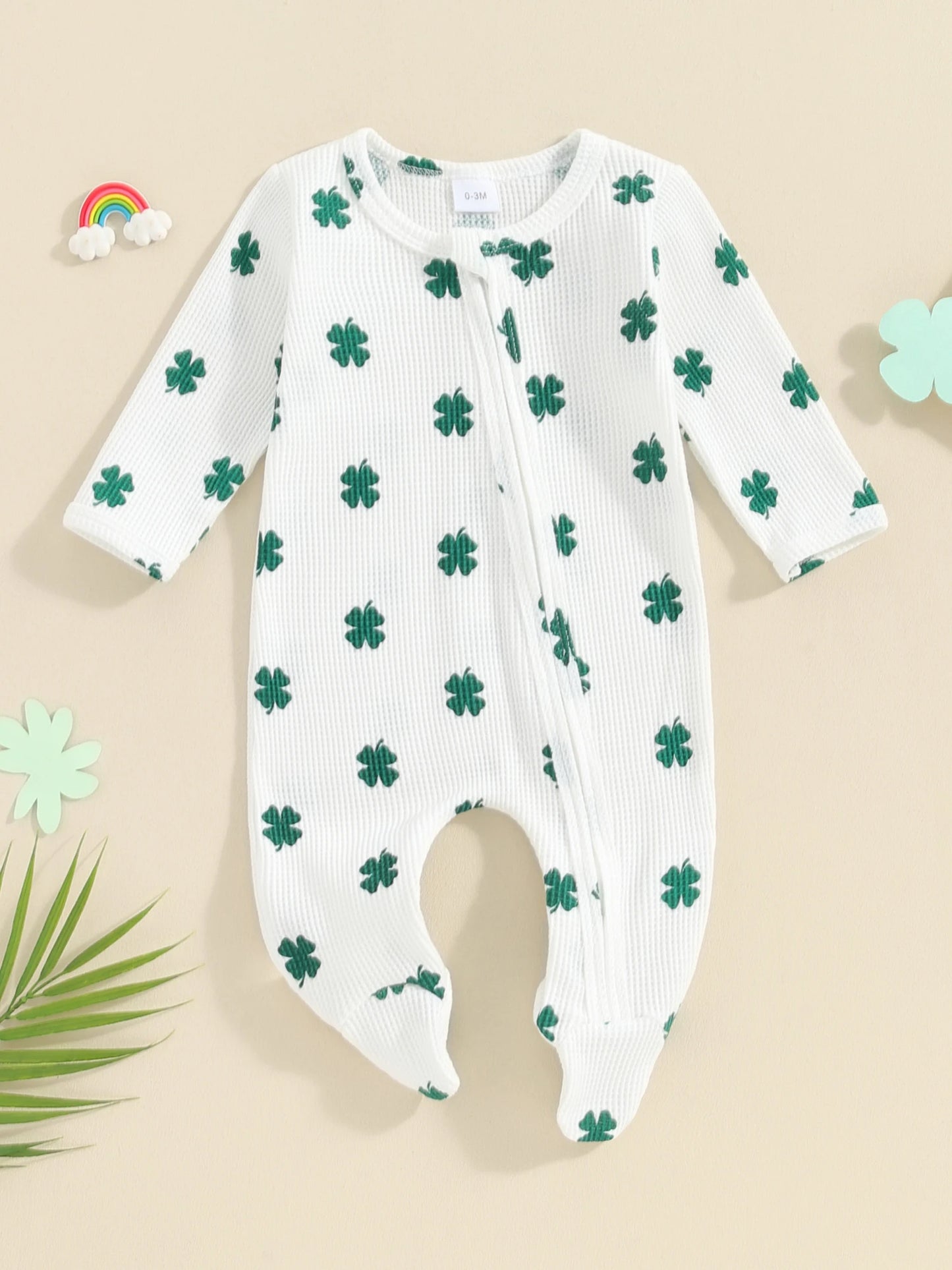 Baby Shamrock Romper