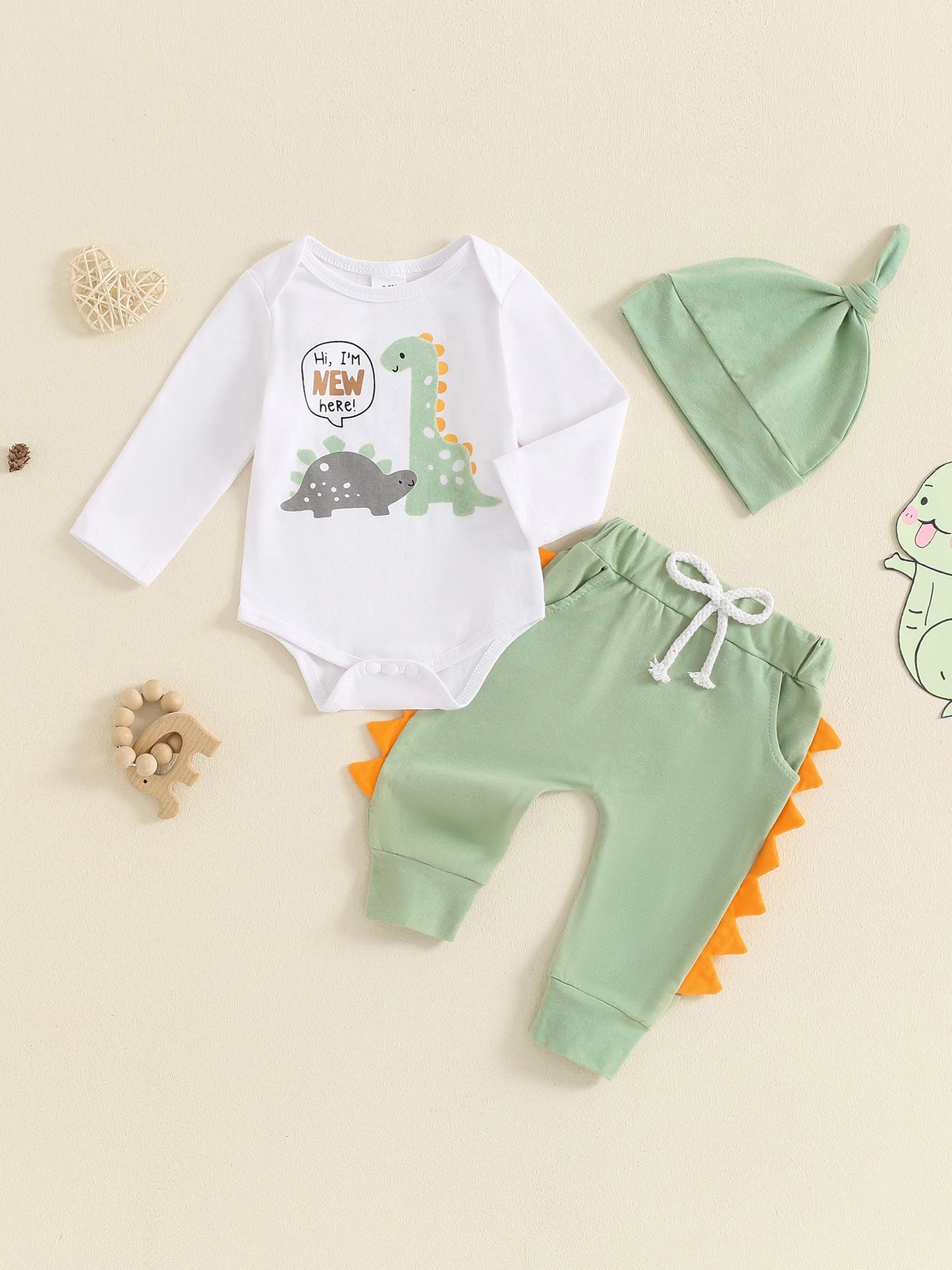 Baby 2 Piece in Dinosaur Friends