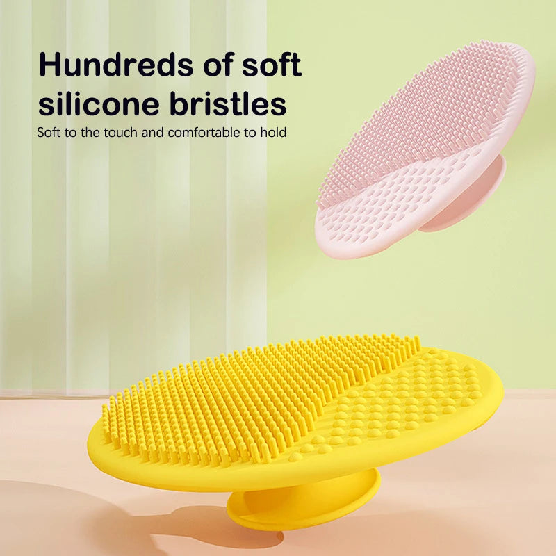 Silicone Baby Bath Brush for Dry Skin, Cradle Cap Treatment and Eczema