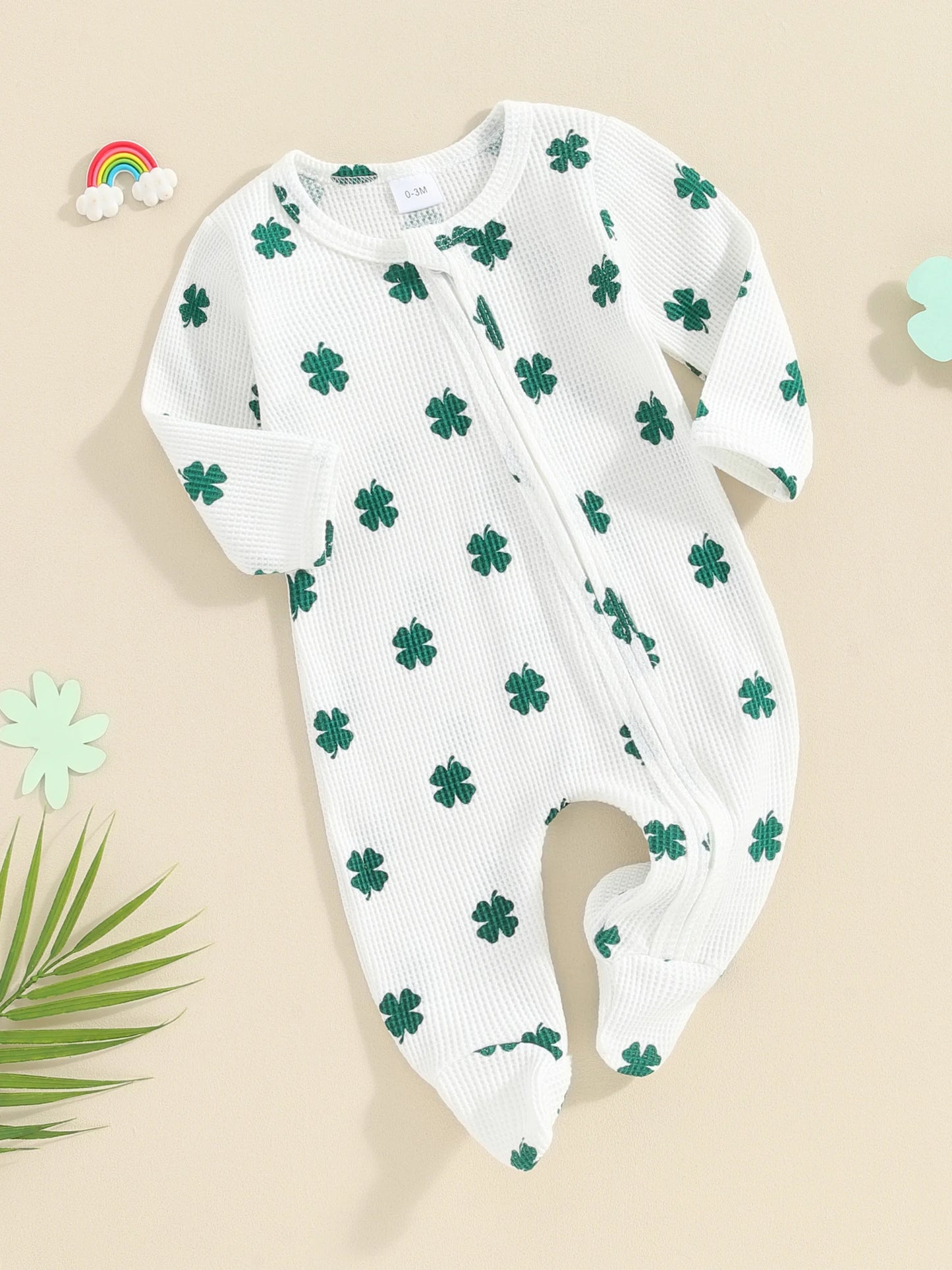 Baby Shamrock Romper