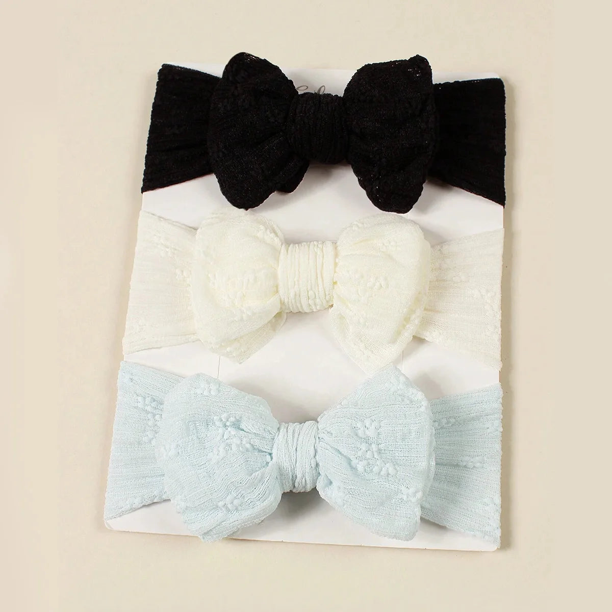 Baby Mesh Bow Headbands Top Knot