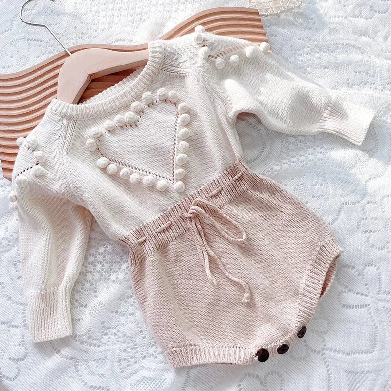 Baby Valentine Lovely Heart Bodysuit