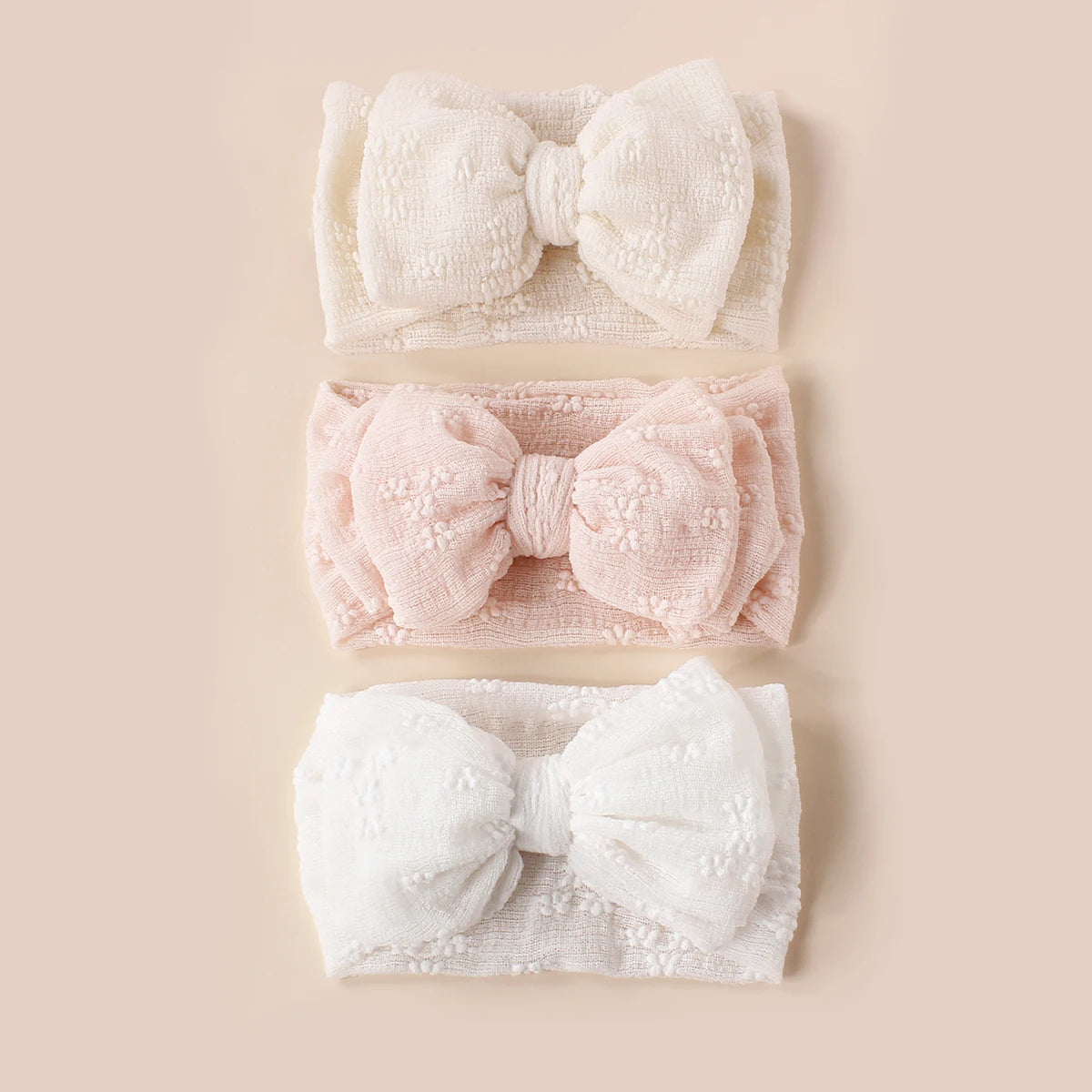 Baby Mesh Bow Headbands Top Knot