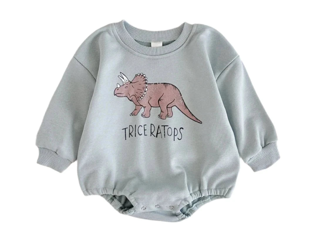 Baby Stegosaurus Sweatshirt Onesie Sweater Bodysuit